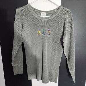 90's Frog Waffle Shirt